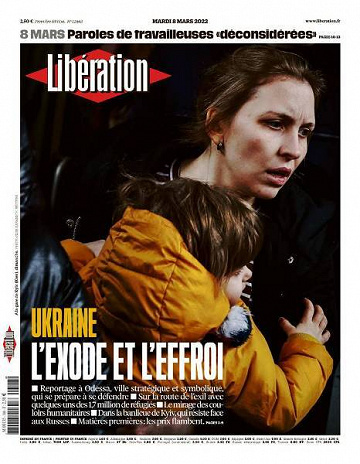 Libération du Mardi 8 Mars 2022
