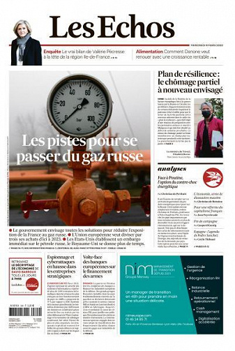 Les Echos du Mercredi 9 Mars 2022