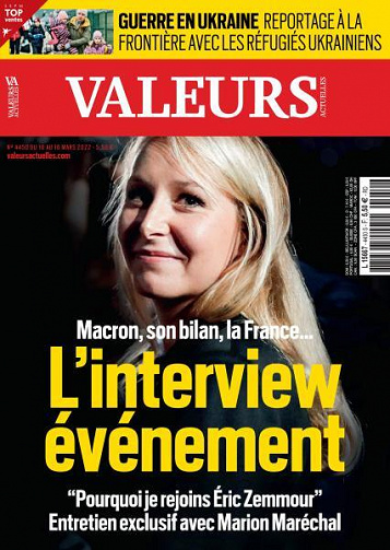 Valeurs Actuelles - 10 Mars 2022