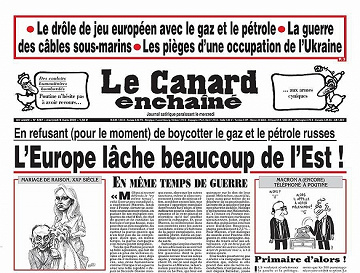 Le Canard enchaîné - 9 Mars 2022