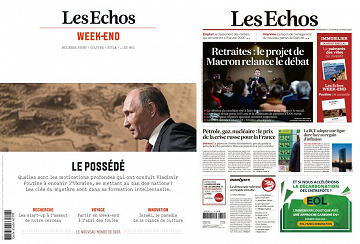 Pack Les Echos + Les Echos Week-end - Vendredi 11 Mars 2022