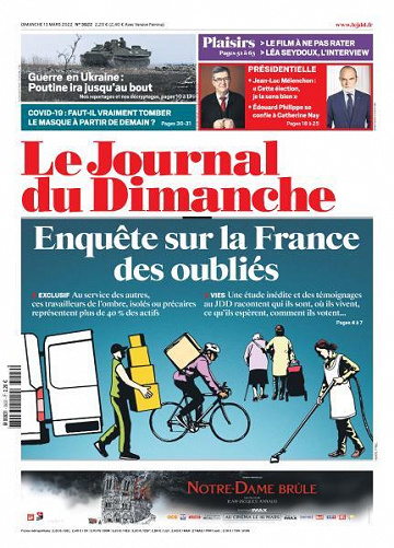 Le Journal du Dimanche - 13 Mars 2022