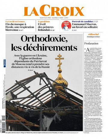 La Croix - 14 Mars 2022