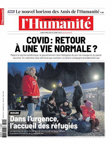 L’Humanite - 14 Mars 2022