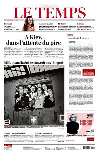 Le Temps - 14 Mars 2022