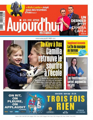 Aujourd’hui en France - 15 Mars 2022