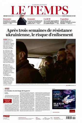 Le Temps - 15 Mars 2022