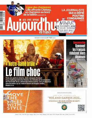 Aujourd’hui en France - 16 Mars 2022