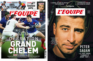 Pack L’Equipe + L’Equipe Magazine - Samedi 19 Mars 2022