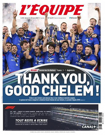 L’equipe du Dimanche 20 Mars 2022