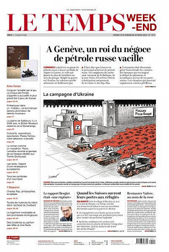 Le Temps - 19-20 Mars 2022