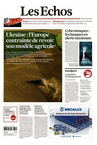 Les Echos du Mardi 22 Mars 2022