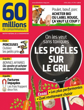 60 Millions de Consommateurs - Avril 2022
