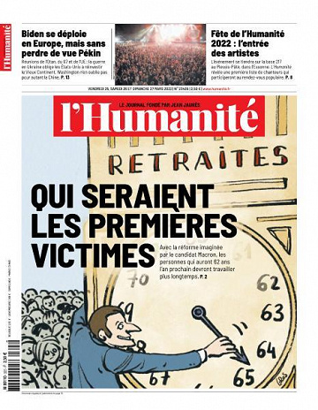 L’Humanite - 25 Mars 2022