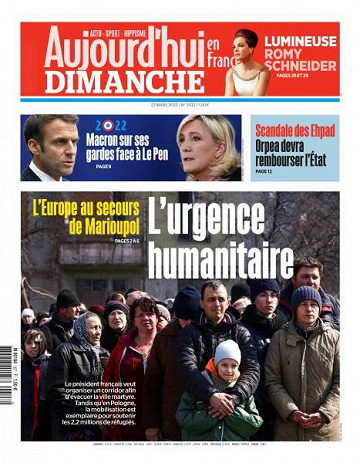 Aujourd’hui en France - 27 Mars 2022