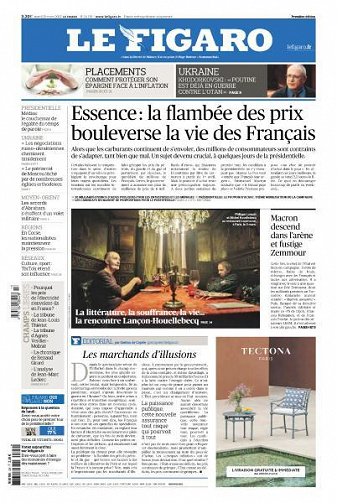 Le Figaro du Mardi 29 Mars 2022