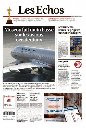 Les Echos du Mardi 29 Mars 2022