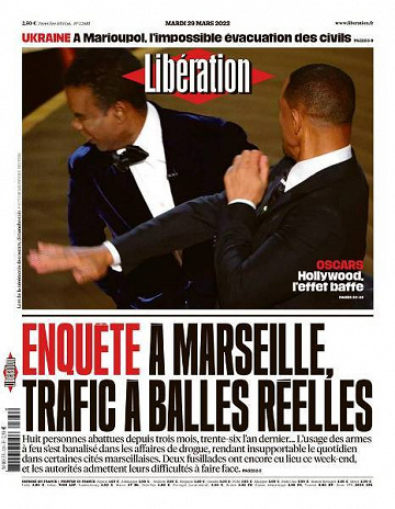 Libération du Mardi 29 Mars 2022