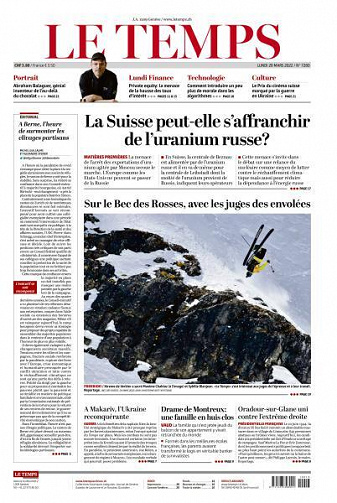 Le Temps - 28 Mars 2022