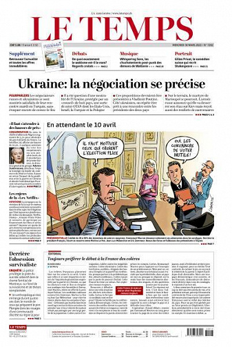 Le Temps - 30 Mars 2022