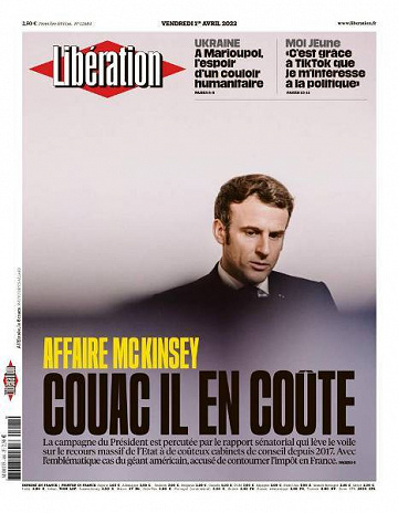 Libération du Vendredi 1er Avril 2022