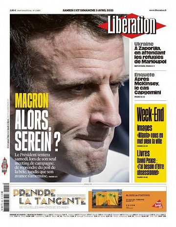 Libération du Samedi 2 et Dimanche 3 Avril 2022