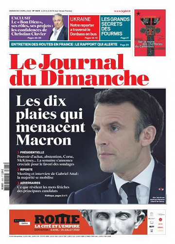 Le Journal du Dimanche - 3 Avril 2022