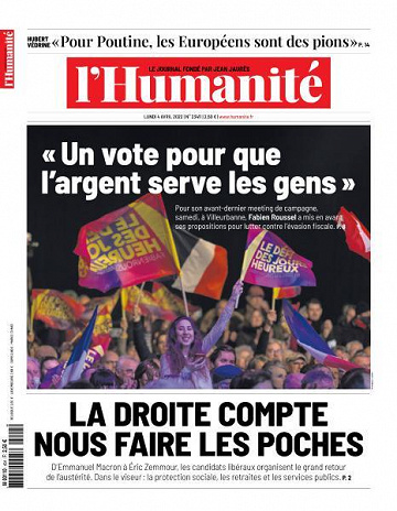 L’Humanite - 4 Avril 2022