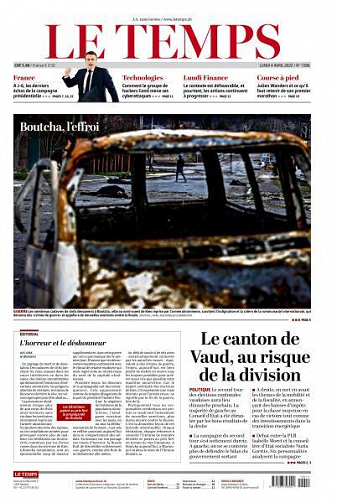 Le Temps - 4 Avril 2022