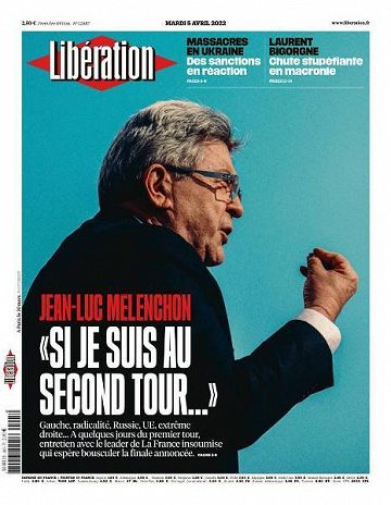 Libération du Mardi 5 Avril 2022