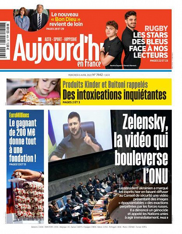 Aujourd’hui en France - 6 Avril 2022