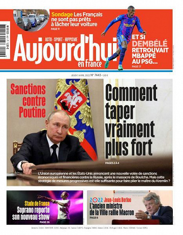 Aujourd’hui en France - 7 Avril 2022