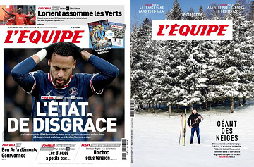 Pack L’Equipe + L’Equipe Magazine - Samedi 9 Avril 2022