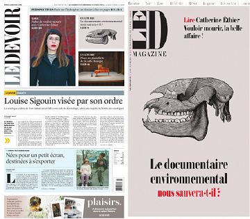 Pack Le Devoir + 2 suppléments - Samedi 9 et Dimanche 10 Avril 2022