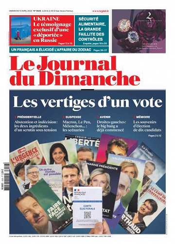 Le Journal du Dimanche - 10 Avril 2022