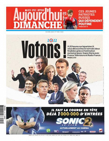 Aujourd’hui en France - 10 Avril 2022