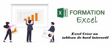 Linkedin - Excel : Créer un tableau de bord interactif