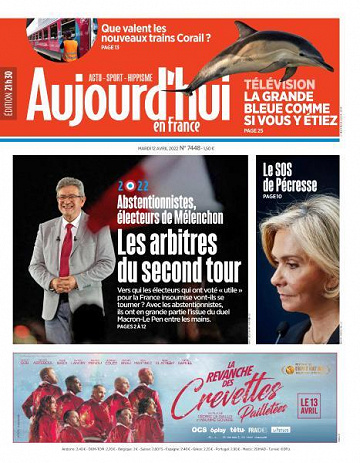 Aujourd’hui en France - 12 Avril 2022