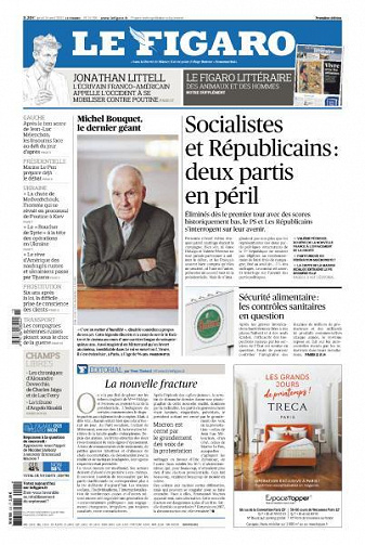 Le Figaro du Jeudi 14 Avril 2022