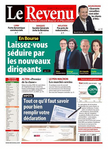 Le Revenu - 15 Avril 2022