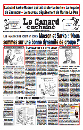 Le Canard Enchaine N°5292 Du 13 Avril 2022