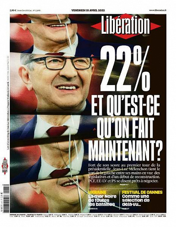 Libération du Vendredi 15 Avril 2022