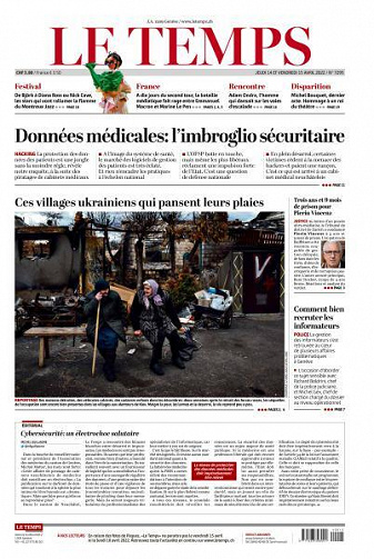 Le Temps - 14 Avril 2022