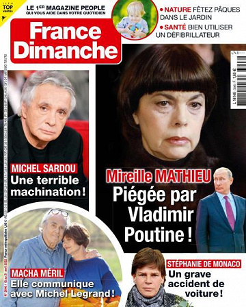 France Dimanche - 15 Avril 2022