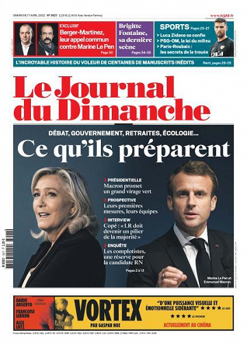 Le Journal du Dimanche - 17 Avril 2022