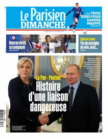 Le Parisien du Dimanche 17 Avril 2022