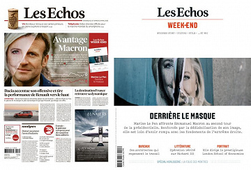 Pack Les Echos + Les Echos Week-end - Vendredi 22 Avril 2022