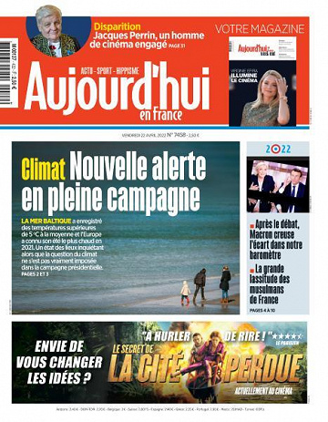 Aujourd’hui en France - 22 Avril 2022