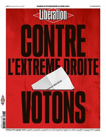 Libération du Samedi 23 et Dimanche 24 Avril 2022