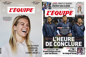Pack L’Equipe + L’Equipe Magazine - Samedi 23 Avril 2022